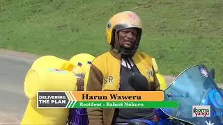 DELIVERING THE PLAN. NAKURU COUNTY AFFORDABLE HOUSING. UDA IS WORKING, PRESIDENT WILLIAM RUTO.