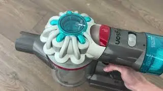 Dyson V8 Body Features - Power modes, Waste Bin, charging