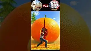 Characters New Orange 🍊 Challenge 🤯 ITA Vs Indian Bike Driving 3D 💥😱 #shorts #gaming #gta #viral