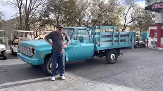 1977 GMC Stake Bed/ Flatbed Truck