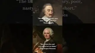 Thomas Hobbes and Jean-Jacques on Human Nature