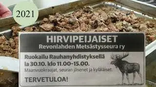 Revonlahden hirvipeijaiset 2021