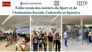 Info métier : Métiers du sport et de l'animation sociale, culturelle et sportive