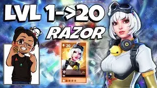 Unlock RAZOR - Level 1 to 20 in Battle Breakers - Full Gameplay