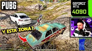 PUBG pero con la ZONA FINAL MAS RANDOM - RTX 4090 24gb ( GRAFICOS EN ULTRA y AL MAXIMO )