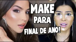 MAKE PARA ARRASAR NAS FESTAS *PODEROSA* | Fernanda Petrizi