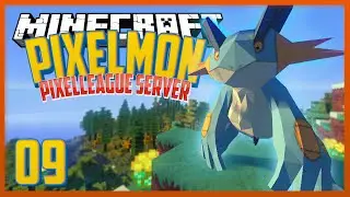 Minecraft Pixelmon: PixelLeague: Episode 9 - Speedy Training!!