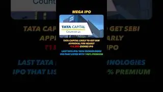 🔥 Tata Capital IPO Coming Soon? ₹15,000 Cr Mega Listing Ahead! 📈💰