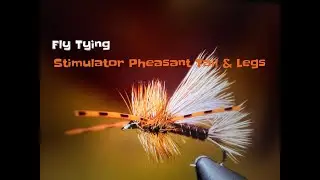Сухая мушка Стимулятор Pheasant Tail & Legs Как связать от GM FLY