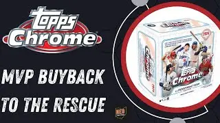 Topps Chrome Logofractor box opening: Saved by the MVP  buyback?