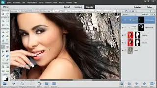 Freistellen in Photoshop Elements: 10 - Farbs&auml;ume entfernen - nichts einfacher als das