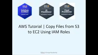 IAM Role tutorial copy files from S3 to EC2