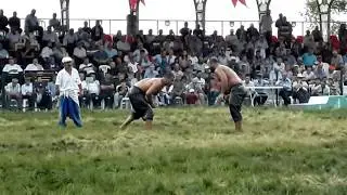 Samsun ladik  FINAL macı faih atlı orhan okulu (yağılı güreş)