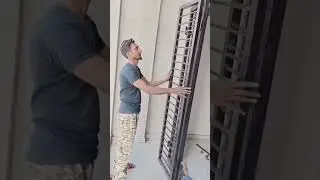 opengallery safety door#febrication #febrication #home #walding #construction #stickwelding #viral