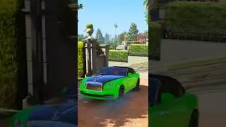 STEAL GOLDEN FARARI FOR SIMIRON 😱 #shorts #gta #gta5
