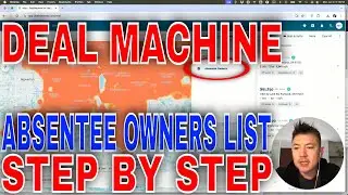 ✅  How To Find Absentee Owners List In Deal Machine🔴