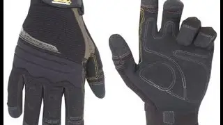 Custom Leathercraft 130 Subcontractor Flex Grip Work Gloves, CLC