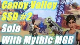 Canny Valley SSD #2 Solo with Mythic MGR and Defenders / Fortnite Save the World