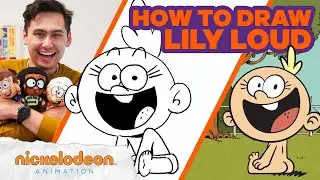 How to Draw Lily Loud from The Loud House ✍️ 🎨 Draw Along with Ari Castleton