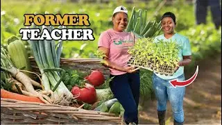 How A Young Retired Teacher Became Rich From Growing Vegetables On Just One Acre Land In Uganda 🇺🇬