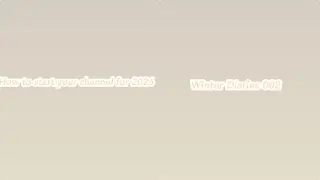 #itskaylablogs #winterdiaries|How to start your channel for 2026🎀📷Winter diaries 002|Kayla
