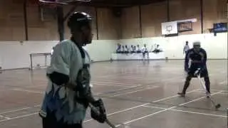 Surrey Giants vs. Thrashers - Period 1 (11/24/12) Ball Hockey Videos