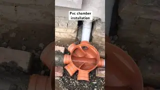 PVC CHAMBER INSTALLATION PROCESS #motivation #plumbing #youtubeshorts