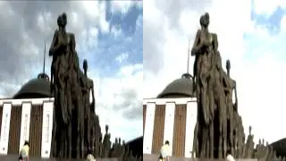 YouTube in 3D SPLOSHNOFF (side by side) 1080p HD stereoscopic 3d vision stabilize video