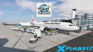 On Arrival | Landing in Kansai, Japan | #zibomod #xplane12 #aviation