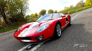 Ford GT (2005) 550 HP - Forza Horizon 4 - Cockpit View Gameplay - Logitech g29 - 1080p60fps