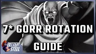 HOW TO USE GORR: 7* Gorr Rotation Guide + BGs Match vs Weapon X