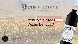 MASTERWEIN - Wein des Monats Dezember 2020: THUNDERCHILD 2016 S&uuml;dafrika: Do good while drinking wine