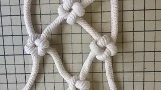 Cross Knot for your Macrame Projects - simple, slow instructions