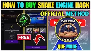 How To Buy AutoQue Mod in Snake Engine Grow Tool Carrom Pool ⚡