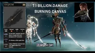 7.1 Billion Damage Maelle Burning Canvas | Clair Obscur: Expedition 33