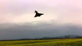 EuroFighter Typhoon Grosseto 4&deg; stormo landing