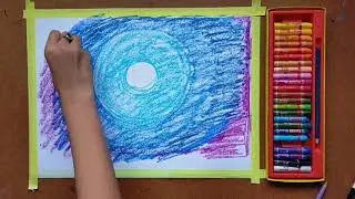 Family Drawing with Oil Pastels | &hearts;️ National Parents Day Special Drawing &hearts;️
