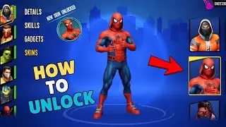 spider fighter 3 mein real spider-man ki  skin