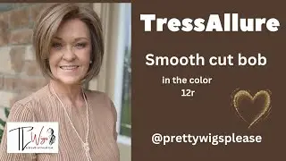 TressAllure SMOOTH CUT BOB in the color 12r #tlwigs #tressallure @tressallurewig @tlwigs.com