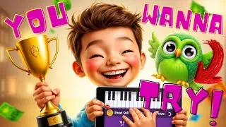 How I'm Learning Piano at Age 7! 🎹 Duolingo Music App Tutorial for Kids #duolingo #kidslearning