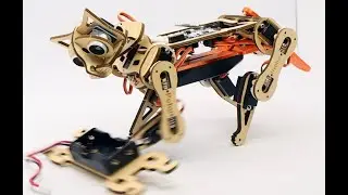 Can a Robot Cat Use a Robot Dog Battery? | Petoi Nybble Experiment | PetoiCamp