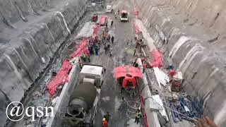 Concrete Lining For Invert & Crown Section - A Compilation Of Small Clips
