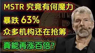 MSTR究竟有何魔力？暴跌63%，众多机构还在抢筹，它真能再涨百倍?#mstr|NVDA，NFLX，TSLA，ORCL，META，CRWV，SOFI，AMD，GO0G，AVGO，PLTR，美股