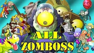 Plants Vs Zombies 2 Modern Day All Zomboss Fight