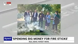 Group of ‘entitled politicians’ attend an expensive ‘smoking ceremony’