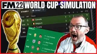 FM22 | I Simulated World Cup 2022 and This Happened... | Football Manager 2022 Real World Cup Groups