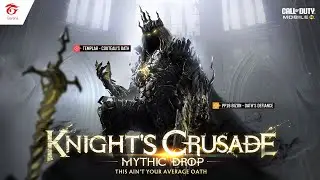 ⚔️ Knight's Crusade Mythic Drop | 🔴 Mythic Templar - Couteau's Oath | Garena Call of Duty: Mobile