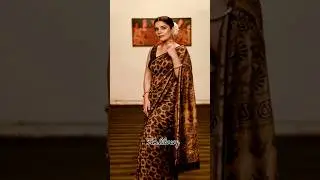Actress Pooja Gor Looks In Saree #poojagor #poojagaur #shorts