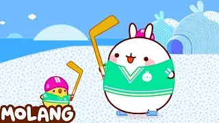 Funny Cartoons 🤪 Molang and Piu Piu Hockey Game 🏒 Videos For Kids