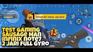 SAUSAGE MAN BATTLE ROYALE GAMEPLAY (INFINIX TEST GAMING)